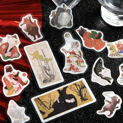 Stickers Box Nya Panese - Art Neko, Red | Moshi Moshi Paris