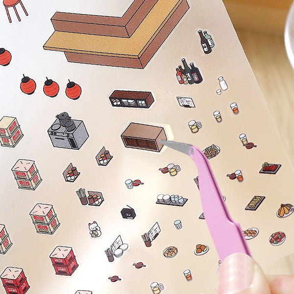 Stickers Diorama 2.5D - Junsafe | Moshi Moshi Paris Japan