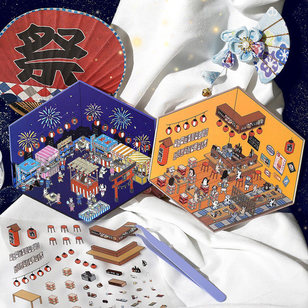 Stickers Diorama 2.5D - Izakaya | Moshi Moshi Paris