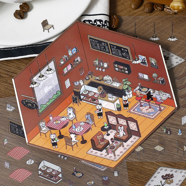 Stickers Diorama 2.5D - Junsafe | Moshi Moshi Paris Japan