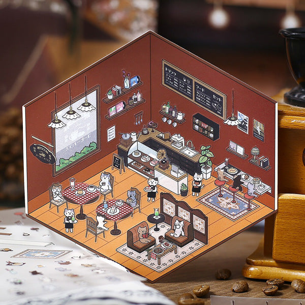 Stickers Diorama 2.5D - Junsafe | Moshi Moshi Paris Japan