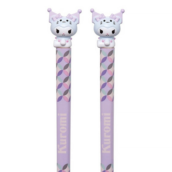 Baguettes Laquées Kuromi - Sanrio Official | Moshi Moshi Paris