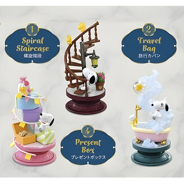 Blind Box Snoopy Spiral Diorama, Re Ment | Moshi Moshi Paris