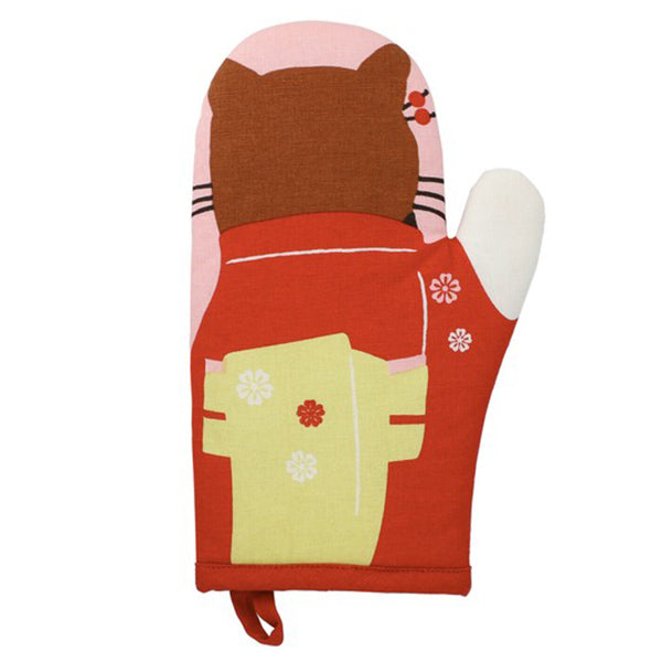 Gant de Cuisine Japonais - Chat Geisha | Moshi Moshi Paris
