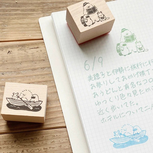 Set de Tampons Yamanoha Neighborhood - Travel | Moshi Moshi 