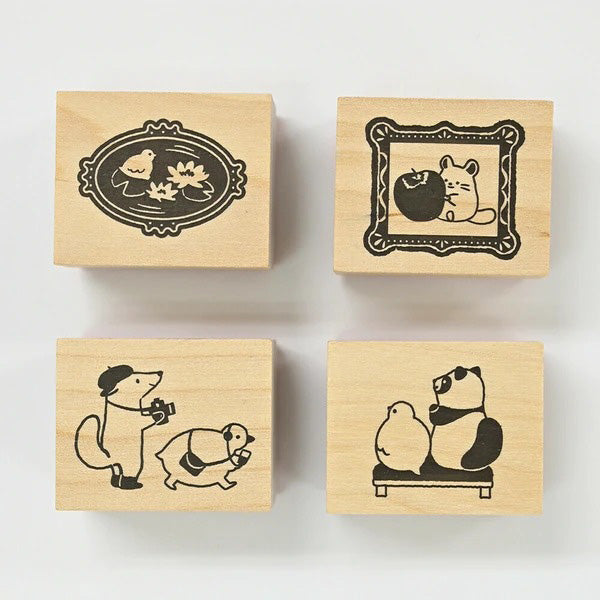 Set de Tampons Yamanoha Neighborhood - Museum | Moshi Moshi Paris