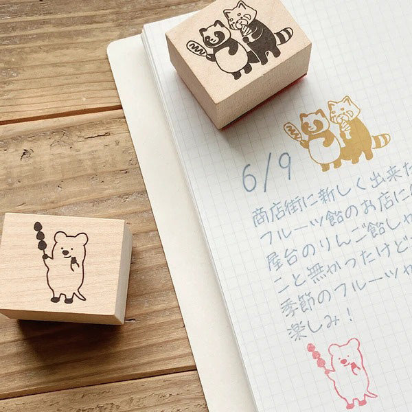 Set de Tampons Yamanoha Neighborhood - Eating | Moshi Moshi Paris