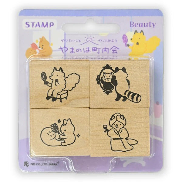 Set de Tampons Yamanoha - Beauty | Moshi Moshi Papeterie