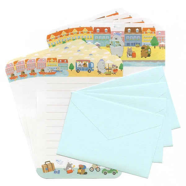 Papier Lettre & Enveloppe Yamanoha Neighborhood Association - Travel