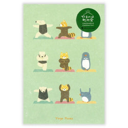 Carte PostaleKawaii - Yamanoha Yoga | Moshi Moshi Papeterie