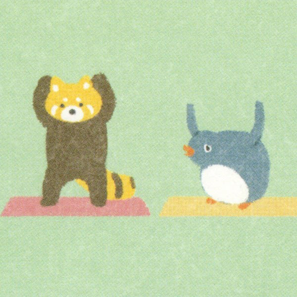 Carte PostaleKawaii - Yamanoha Yoga | Moshi Moshi Papeterie