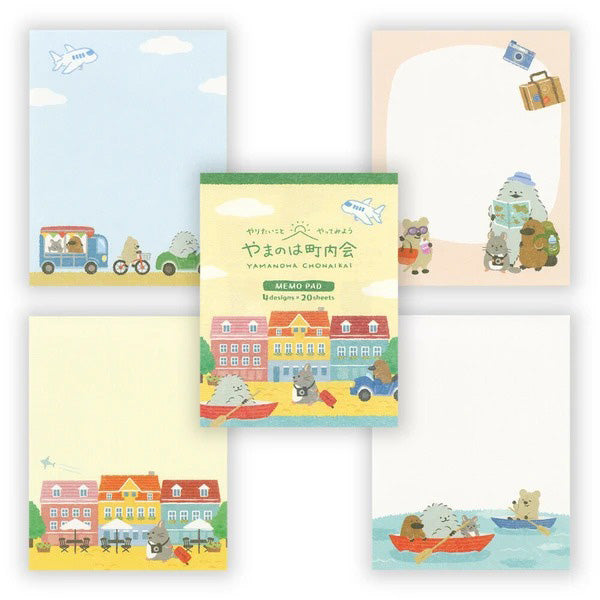 Mini Mémo Pad - Yamanoha Neighborhood | Moshi Moshi Paris