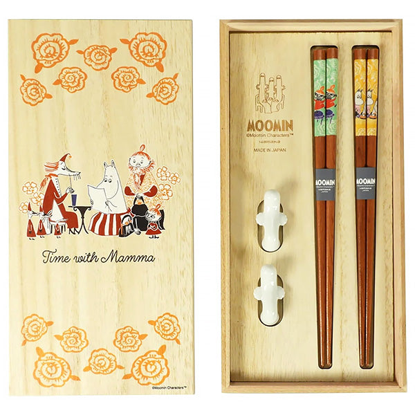 Coffret Baguettes & Repose Baguettes Moomin - Collector | Moshi Moshi