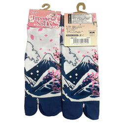Chaussette Tabi Japanese Socks - Fuji Sakura | Moshi Moshi Paris