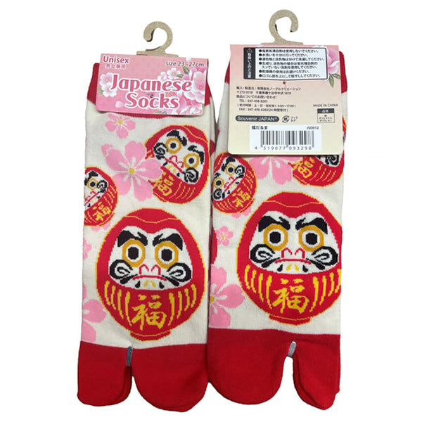 Chaussette Tabi Japanese Socks - Daruma | Moshi Moshi 