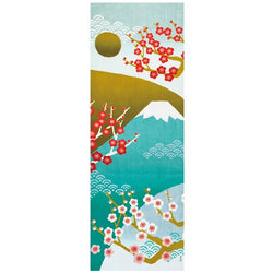 Tenugui Japonais - Umé Fuji San | Moshi Moshi Paris