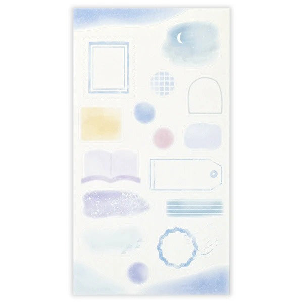 Stickers Deco Time - Shima Enaga | Moshi Moshi Papeterie
