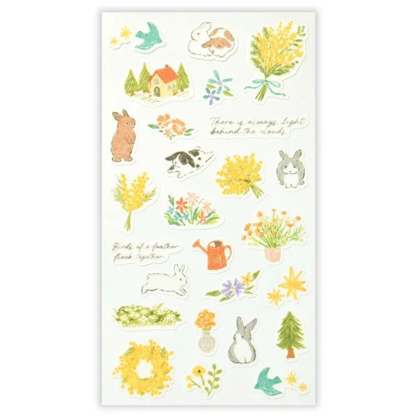 Stickers Deco Time - Usagi Rabbit | Moshi Moshi Paris Japan