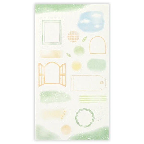 Stickers Deco Time - Kuma Bear | Moshi Moshi Papeterie