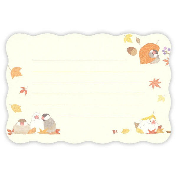 Papier Lettre & Enveloppe - Bunbirds Autumn | Moshi Moshi Paris