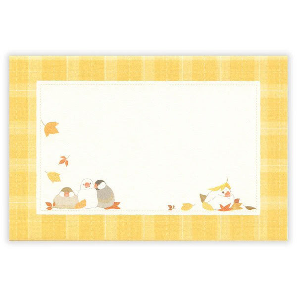 Papier Lettre & Enveloppe - Bunbirds Autumn | Moshi Moshi Paris