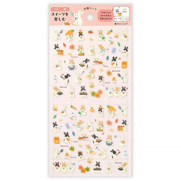 Stickers Rabbit - Bullet Journal | Moshi Moshi Papeterie