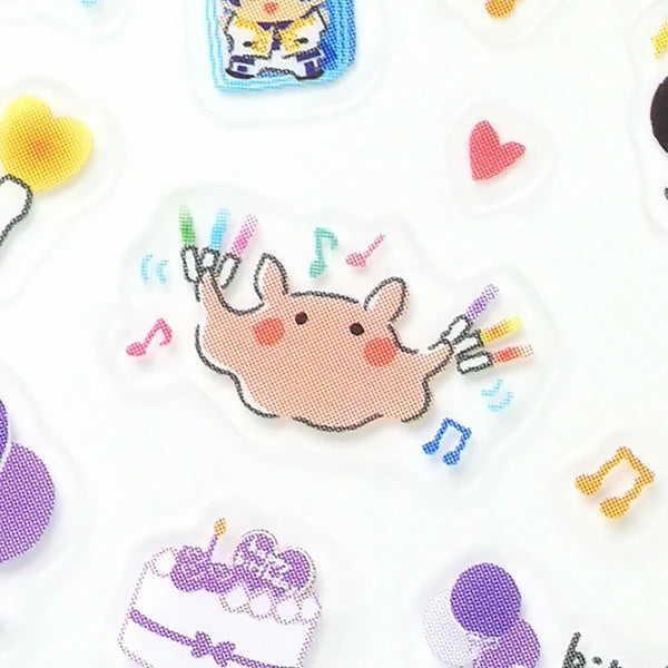 Stickers Japonais - Mendako San | Moshi Moshi Papeterie