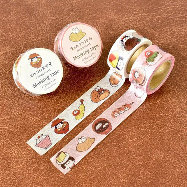 Washi Tape Marucoro Chan - Omurice | Moshi Moshi Bullet Journal