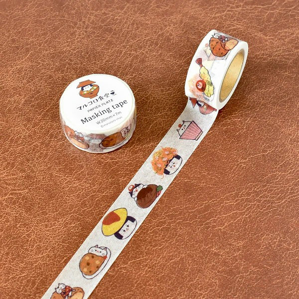 Washi Tape Marucoro Chan - Omurice | Moshi Moshi Bullet Journal