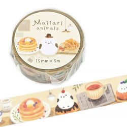 Washi Tape Matari Animals - Shima Enaga | Moshi Moshi Paris