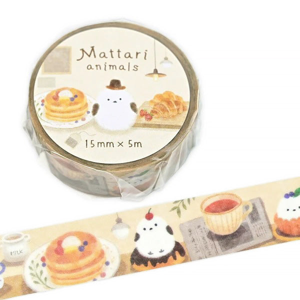 Washi Tape Matari Animals - Shima Enaga | Moshi Moshi Paris