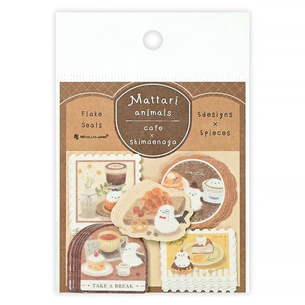 Stickers Box Matari Animals - Shima Enaga | Moshi Moshi Paris