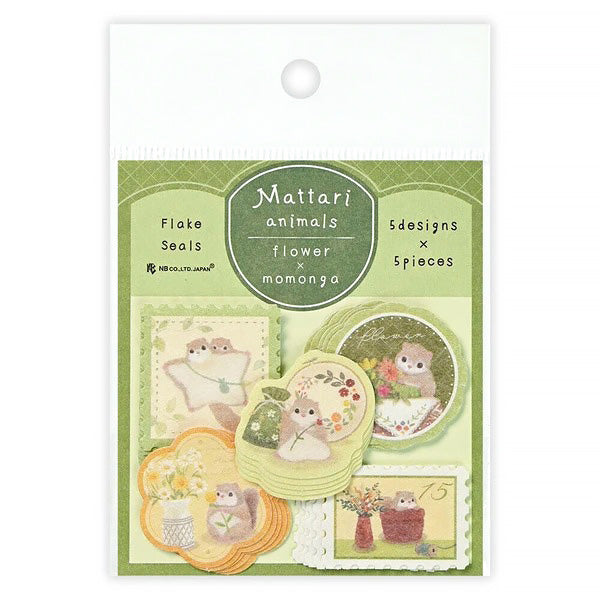 Stickers Box Matari Animals - Bullet Journal | Moshi Moshi Paris