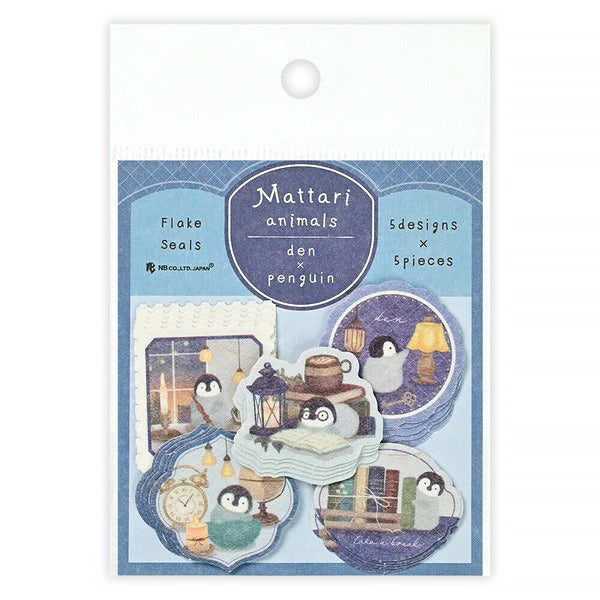 Stickers Box Matari Animals - Penguin | Moshi Moshi Paris