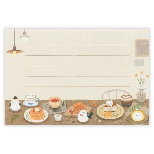 Papier Lettre & Enveloppe - Shima Enaga | Moshi Moshi Papeterie
