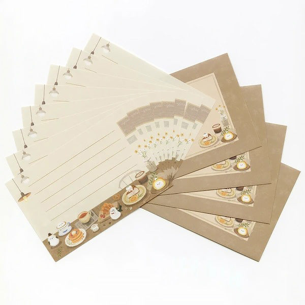Papier Lettre & Enveloppe - Shima Enaga | Moshi Moshi Papeterie