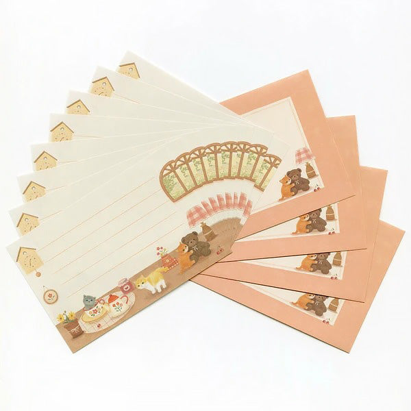 Papier Lettre & Enveloppe Matari Animals - Cat Kitten