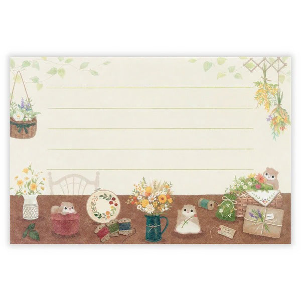 Papier Lettre & Enveloppe - Momonga | Moshi Moshi Paris
