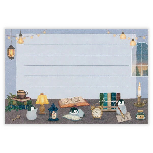 Papier Lettre & Enveloppe Penguin - Papeterie | Moshi Moshi