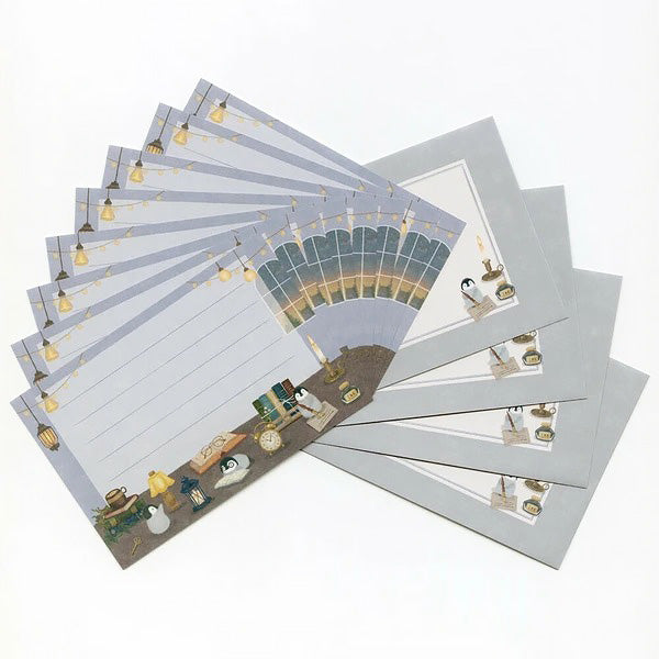 Papier Lettre & Enveloppe Penguin - Papeterie | Moshi Moshi