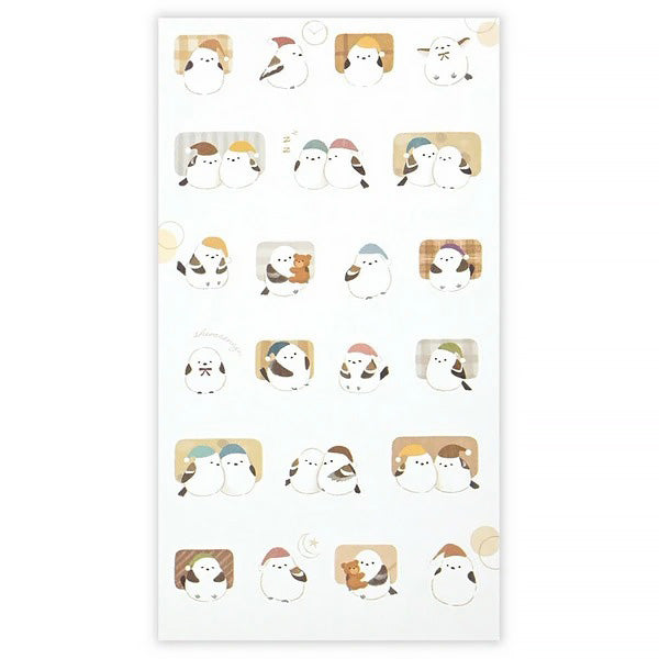Stickers Mattari Night - Shima Enaga | Moshi Moshi Papeterie