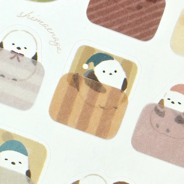 Stickers Mattari Night - Shima Enaga | Moshi Moshi Papeterie