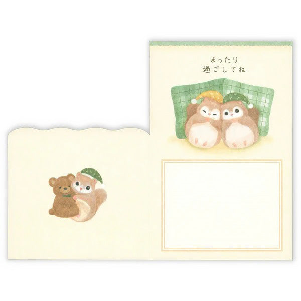 Greeting Card Versatile Night - Momonga | Moshi Moshi Paris