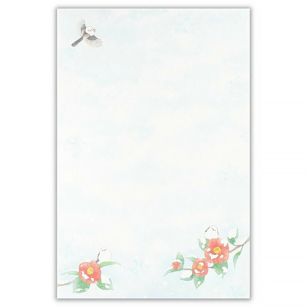 Papier Lettre Japonais - Playing With Snow | Moshi Moshi Paris