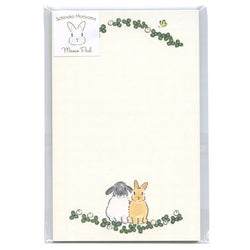 Memo Pad Lapin Usagi Motoko - Flower | Moshi Moshi Paris