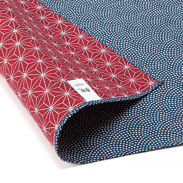 Furoshiki Réversible Aomi - Emballage Cadeaux | Moshi Moshi Boutique