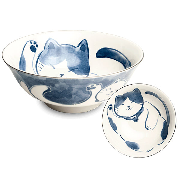 Bol Ramen Chat Neko - Vaisselle Japonaise | Moshi Moshi Paris