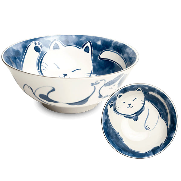 Bol Ramen Chat Neko - Vaisselle Japonaise | Moshi Moshi Paris