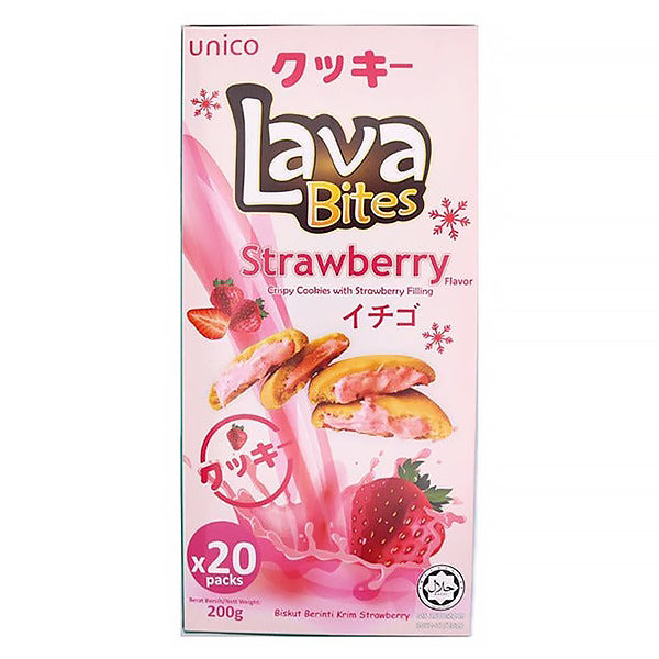 Lava Bites Cookie, Strawberry - Unico | Moshi Moshi Paris Japan