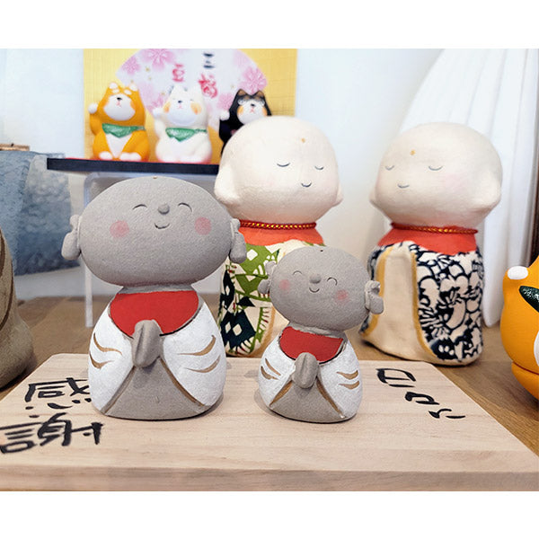 Statuette Jizo - Made in Japan Poterie | Moshi Moshi Paris Boutique